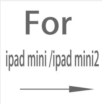 for mini mini2 Чехол s для Apple ipad 2 ipad 3 ipad 4 чехол для планшета откидная подставка из искусственной кожи вращающийся на 360 чехол для ipad mini 2 mini 3 Чехол+ пленка - Цвет: for mini mini2
