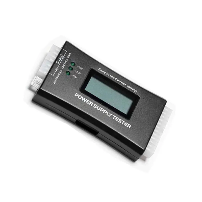 

PC Computer LCD 20/24 Pin 4 PSU ATX BTX ITX SATA HD HDD Power Supply Tester