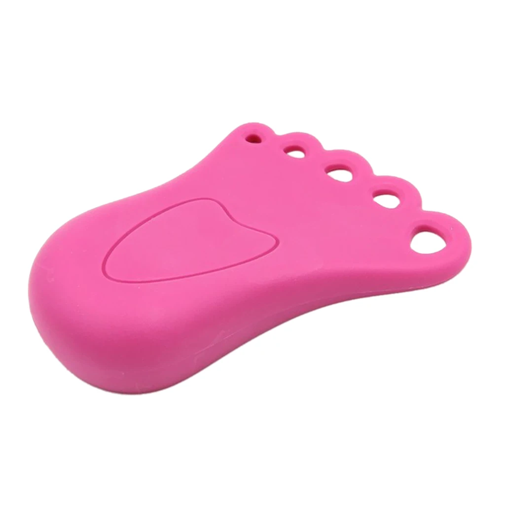1pcs 10cm Resin Foot Design Cute  Door Stopper Wedge Jammer Stopper Home Decor Safety Kids Baby Pink  Doorstop Home Decoration