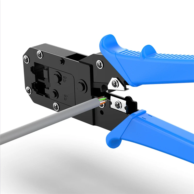 AMPCOM Pratical Series синий RJ11 RJ45 обжимной инструмент обжимные плоскогубцы сетевой кабель щипцы для 6P 8P RJ-11/RJ-12 RJ-45