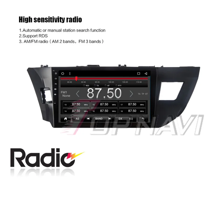 2 din For Toyota Levin 2014