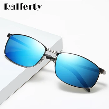 

Ralferty Sunglasses Men Polarized UV400 High Quality Metal Sun Glasses Male Driver Mirror 2019 Spring Hinge gunes gozlug D201968