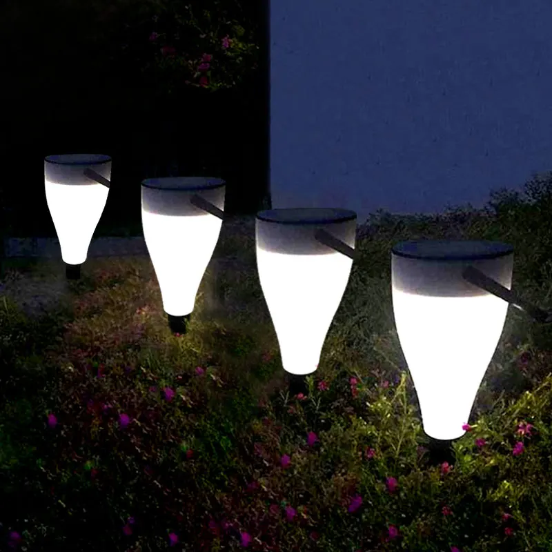 LED Solar Lawn Lamp Outdoor Garden Lights Yard Waterproof Landscape