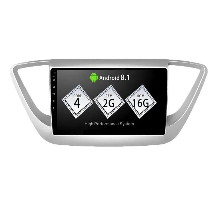 

Android 9.0 4G wifi bluetooth radio rear-view 9inch HD capacitive touch screen multifunction media player for Hyundai verna