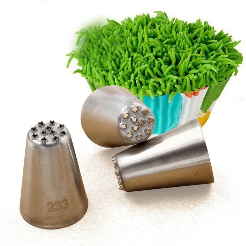 #233 Multi Open Nozzle Decorating Mouth Grass Icing Nozzle ...