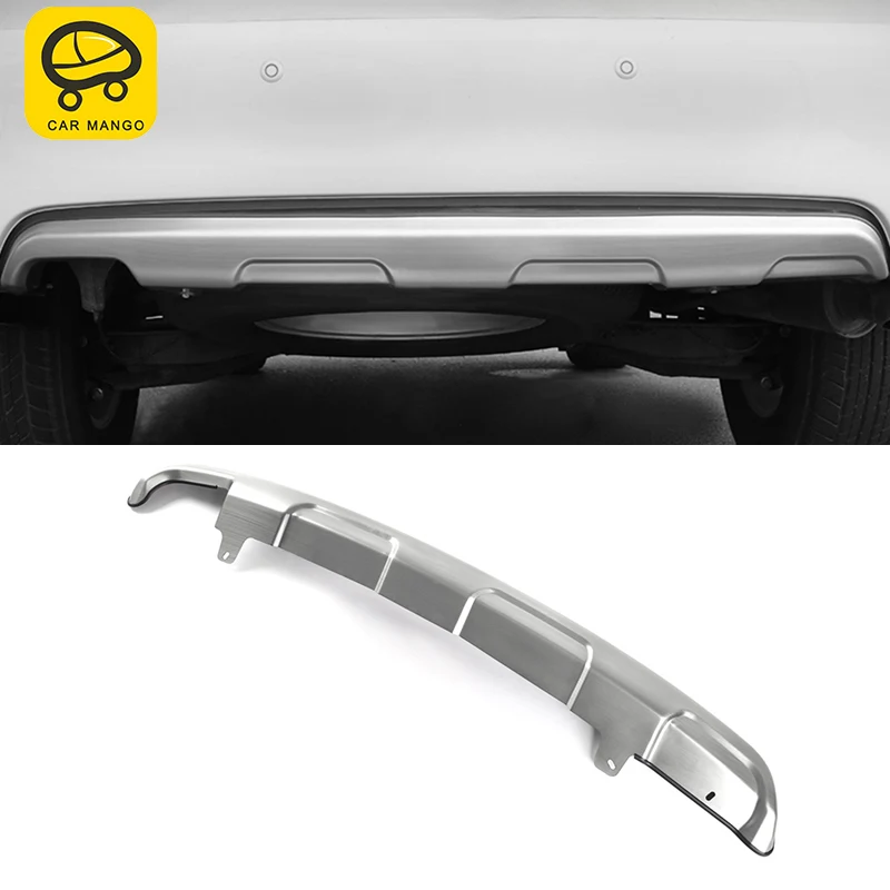 

CARMANGO For Nissan Patrol Y62 Auto Car-styling rear bumper down protect fender Trim Stickers Covers Exterior Accessories