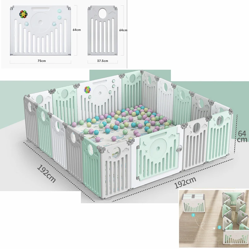 

Baby Playpen Folding Arena 64CM Height