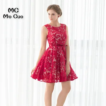 

Burgundy Homecoming dress Short Cocktail party dress above knee Sleeveless Party Dress short homecoming dress
