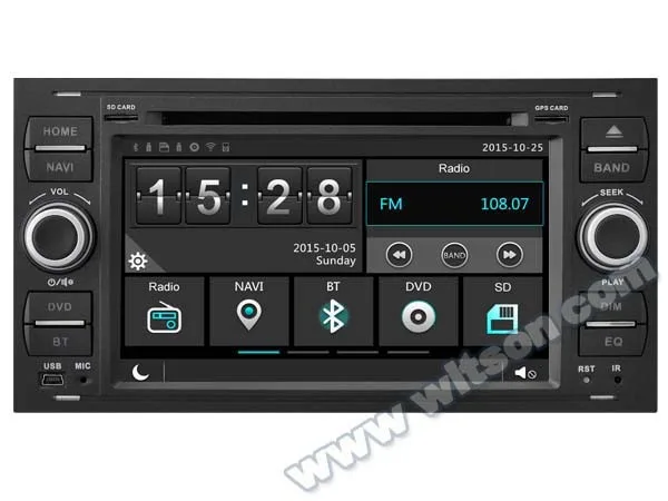 Clearance WITSON CAR DVD GPS for FORD FOCUS New Technology+Capctive Screen+1080P+DSP+WiFi+3G+DVR+Good Price car audio player dvd gps 21
