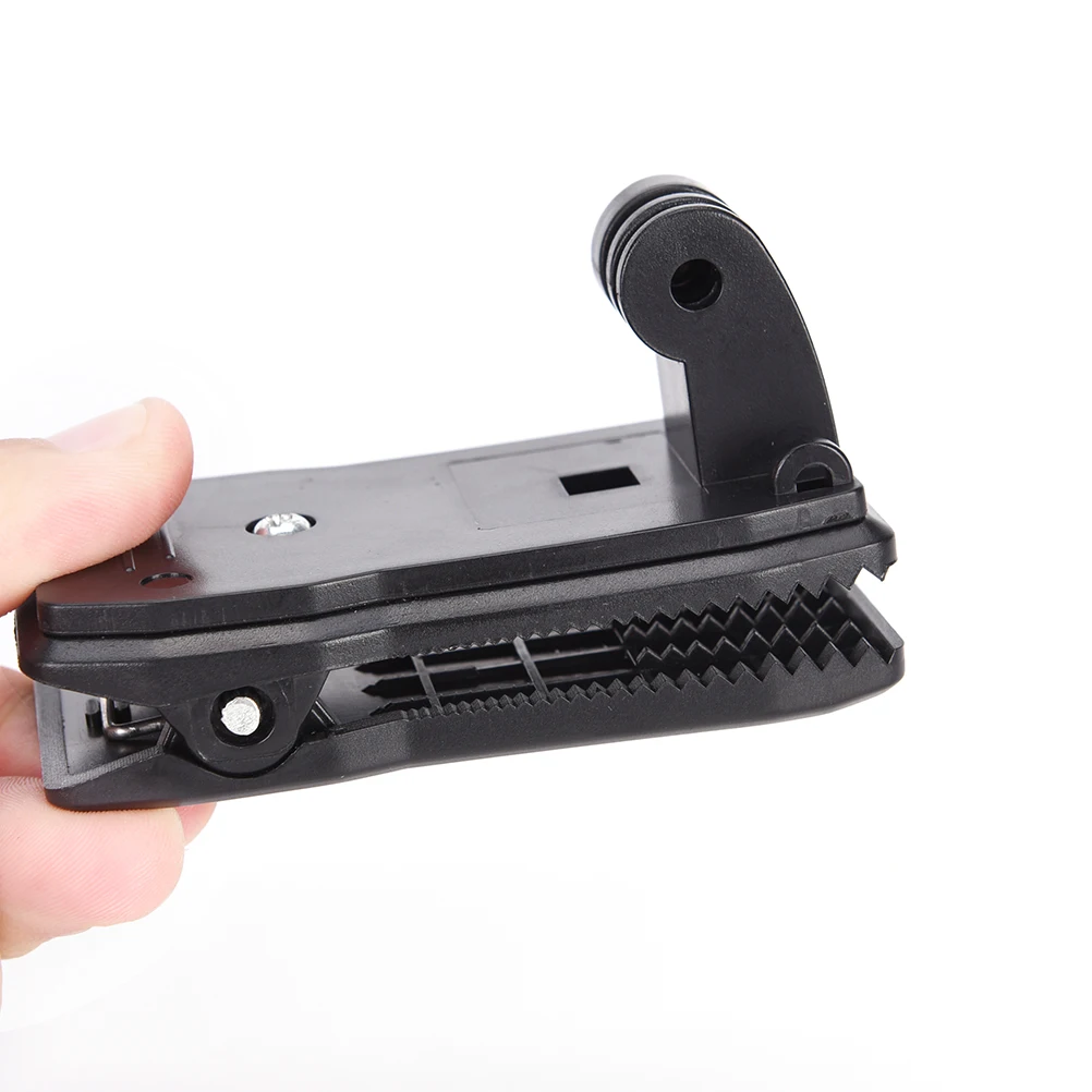 360 Degree Rotary Quick Release Backpack Hat Clip Clamp Mount For GoPro