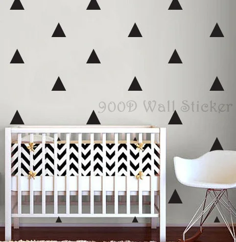 trianle wall decal
