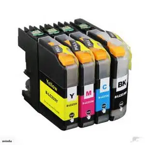 Vilaxh LC233 4 шт. для чернильного картриджа Brother DCP-J4120DW J5320DW J5720DW Printer lc 233 | Компьютеры и