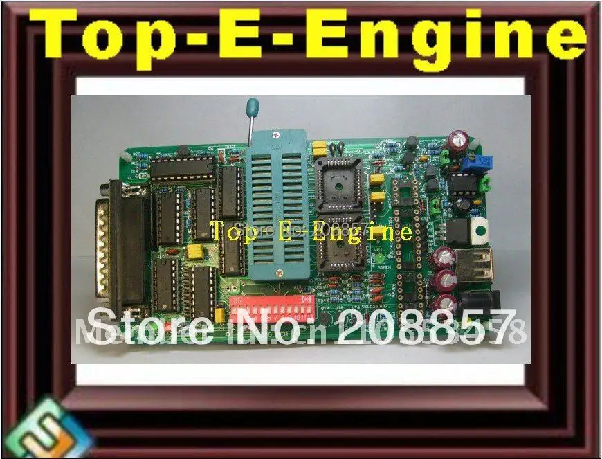 high quality Free Shipping Brand New pcb5.0 EPROM EEPROM PIC Programmer for car camera pc bios mpu usb+27C256 / 27C512 |