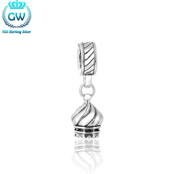 

Silver 925 Jewelry Charms Vasile Assumption Cathedral DIY Charm Gioielli In Argento 925 Brand Gw Jewellery S473-50