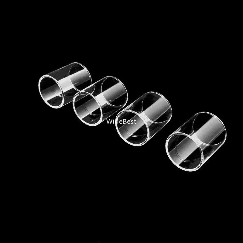 

3PCS Clear Glass Tube Original Size Replacement for geekvape creed rta 6.5ml (1 piece Bubble+1 Normal+1 Rainbow)