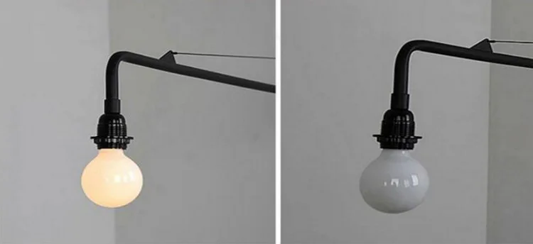 Industrial French Design Suspension Wall Light Luminaire Jean Prouve Wall Light LOFT Retro-Wall Lamp-Aisle-Long Rod Cantilever LED Wall Mounted Sconce (6)