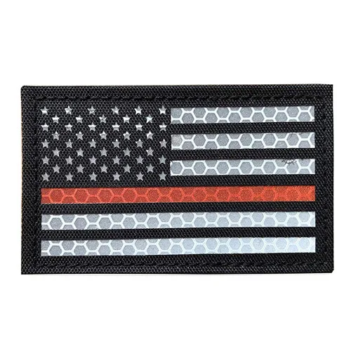 Ir-флаг США, армия, нравственные нашивки, значки, армлет, подплечник, ПВХ, военная нашивка, уплотнение, команда DEVGRU, тактика, американский флаг - Цвет: as picture5