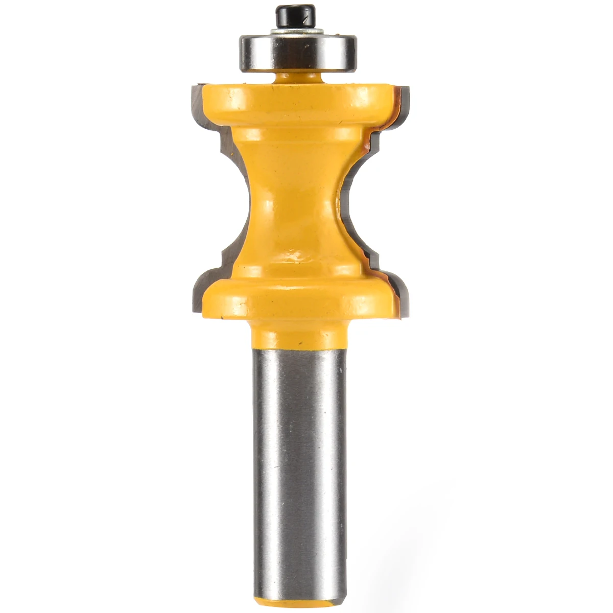 1pc Steel Bullnose Router Bit 1/2'' Shank Bead Column Face Molding Milling Cutter Woodworking