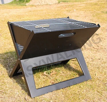 X BARBECUE grill, GaiaBBQ A42, 1, Ouvert taille 45*30 cm