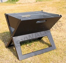 X BBQ grill,GaiaBBQ A42,1,Open size 45*30cm,Folding portable,Iron made,Outdoor portable grill,Japanese style