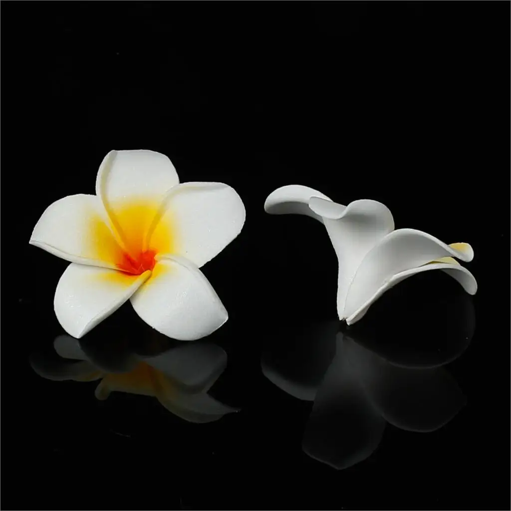 Poly Ethylene Artificial Flower Decoration Millinery White 45.0mm(1 6/8