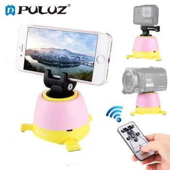 

PULUZ Yellow Electronic 360 Degree Rotation Panoramic Head for Smartphones for GoPro Go pro hero / DSLR Cameras for Xiaomi yi