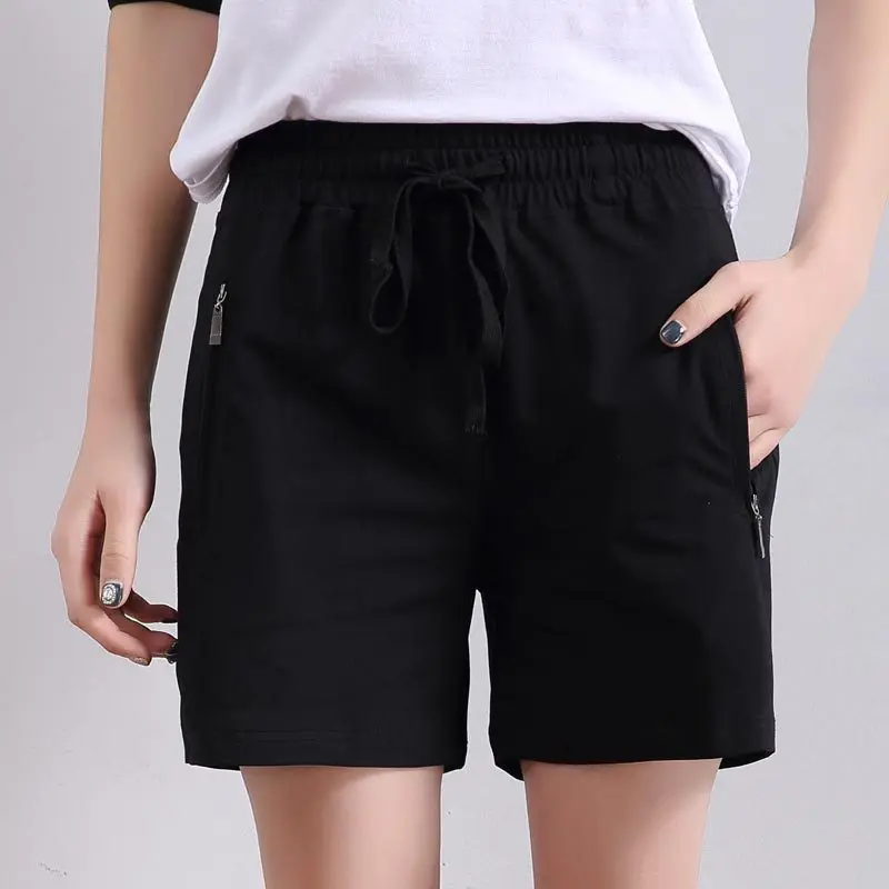 

2019 New Summer Women Casual High Quality Shorts Fashion Ladies Cotton Shorts