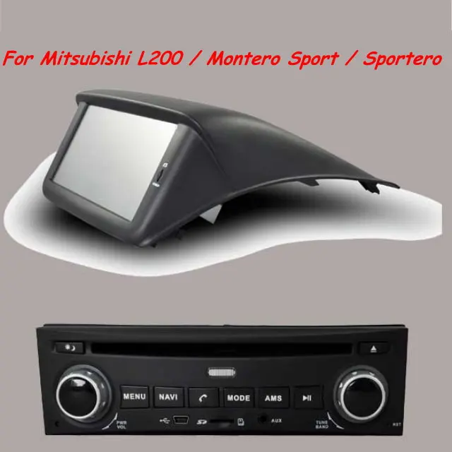 Для Mitsubishi L200 Montero Sport Sportero 2009~ 2013-Автомобильный gps Navi Радио dvd-плеер стерео BT MFD HD сенсорный экран системы