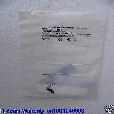 

DHL/EUB 5pcs NEW IFM IFT200 INDUCTIVE SENSOR METAL THREAD SOCKET 15-18