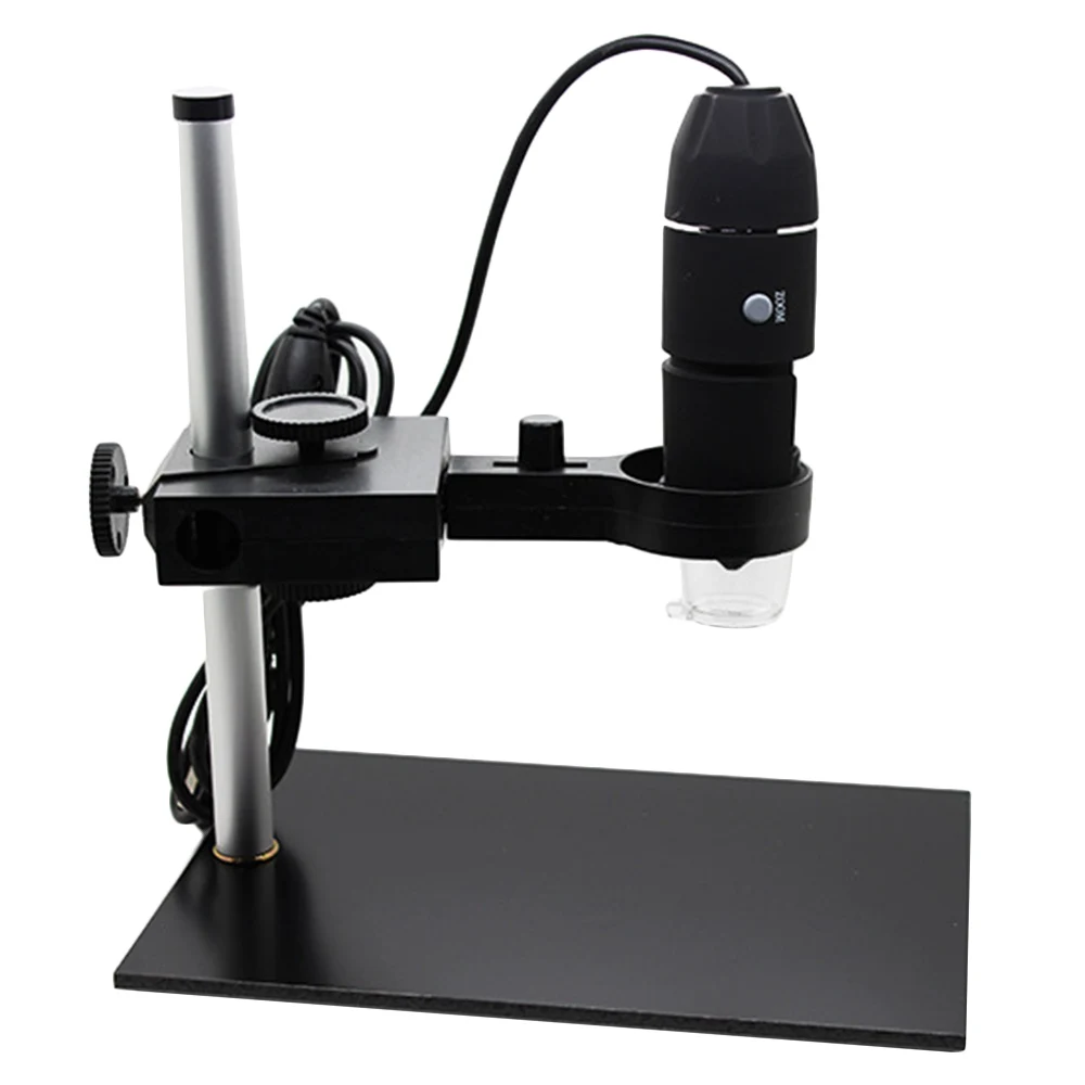 

1000x LED Camera Magnifier Industrial Microscope Magnification USB Digital Microscope Built-in 8with Base Stand Holder Support