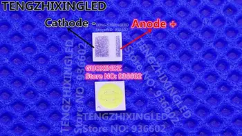 

JUFEI LED Backlight DOUBLE CHIPS 2.3W 3V 3030 Cool white LCD Backlight for TV TV Application 01.JB.DK3030W65N08