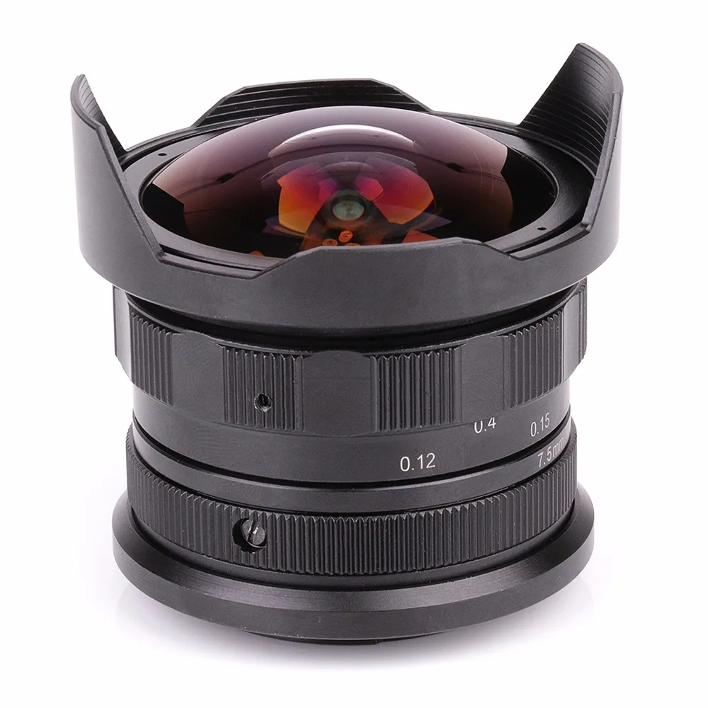 

NEW APS-C 7.5mm F2.8 Fish-eye Super Wide Angle camera Lens For Fujifilm FX XT10 XT2
