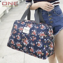 2016 nouveau mode femmes sacs de voyage bagages sac à main imprimé Floral femmes voyage fourre – tout sacs grande capacité PT558