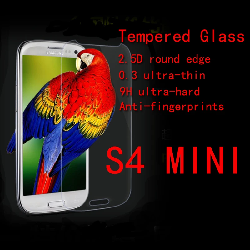 

For Samsung S4mini S4 mini i9190 FENGHEMEI Anti-burst Screen Tempered Glass Protector 2.5D edge Without Retail Package