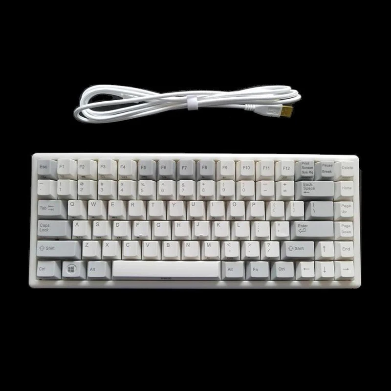 

[HFSECURITY] 84 Key Realforce Static Capacitance Structure Keyboard PBT No Backlit Capacitive Keyboard