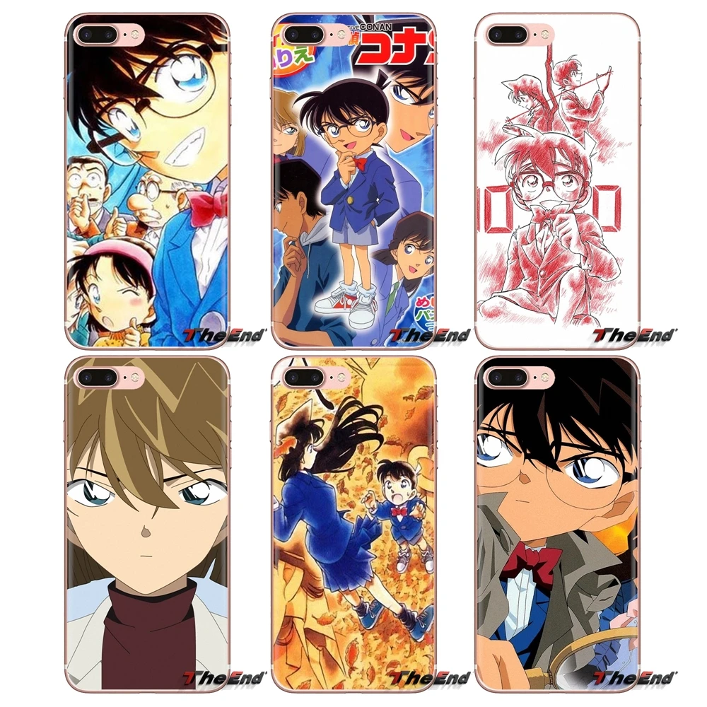 

For Samsung Galaxy S3 S4 S5 Mini S6 S7 Edge S8 S9 S10 Plus Note 3 4 5 8 9 Phone Bag Case Detective Conan There is only one truth