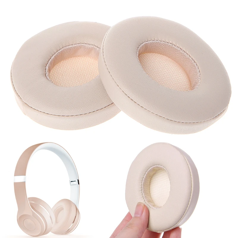 OOTDTY 1Pair Sponge Bluetooth Earphones Earmuffs Set Ear Pad For Beats Solo 2.0 Headphone