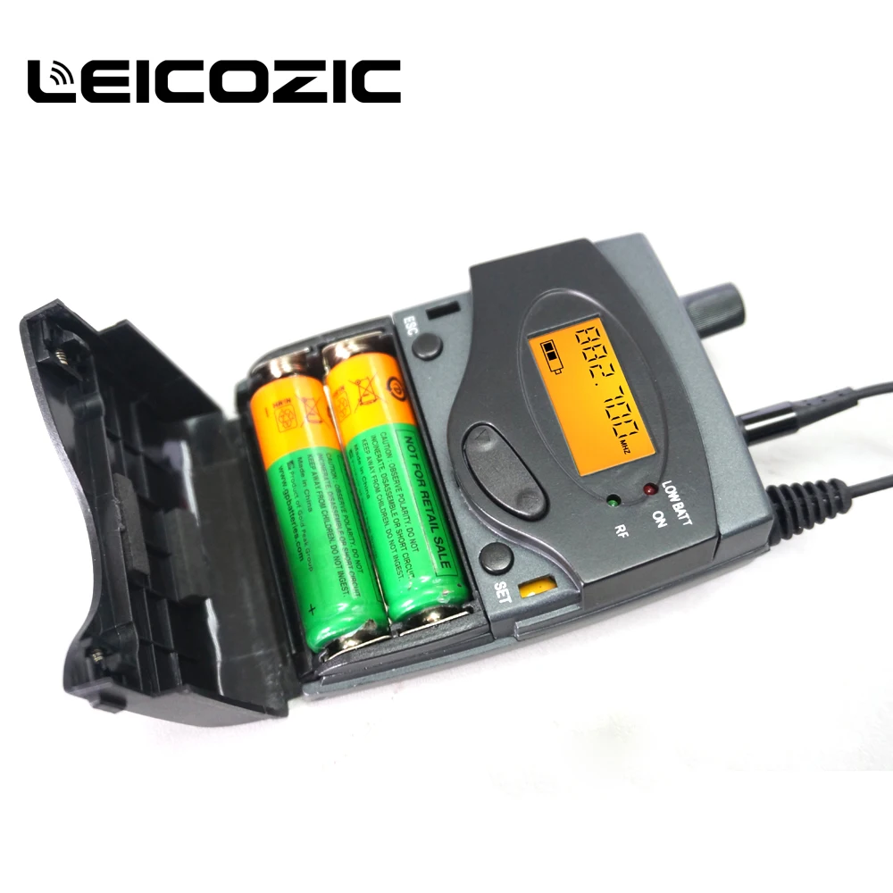 Leicosic приемники BK2050 SR2050 монитор IEM для систем мониторов и в ушах профессиональный