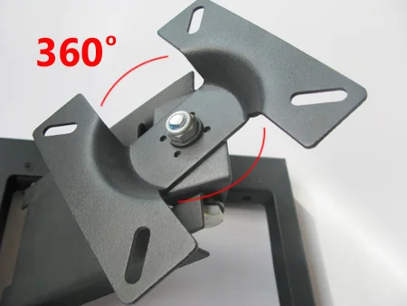 LCD T2 10 30 &quotстальной Наклонный сенсорный экран настольное крепление 360 Поворот ТВ