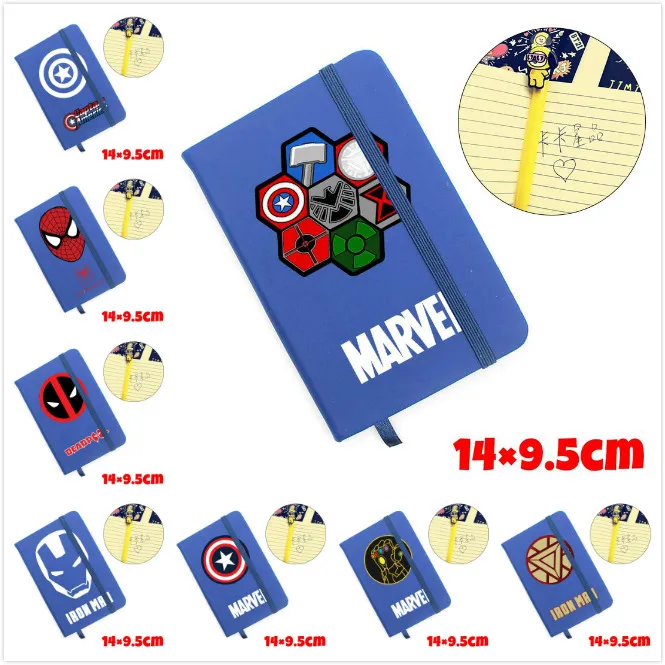 OHCOMICS Avengers4 записная книжка для путешествий Sprider Man Basics Классический блокнот с