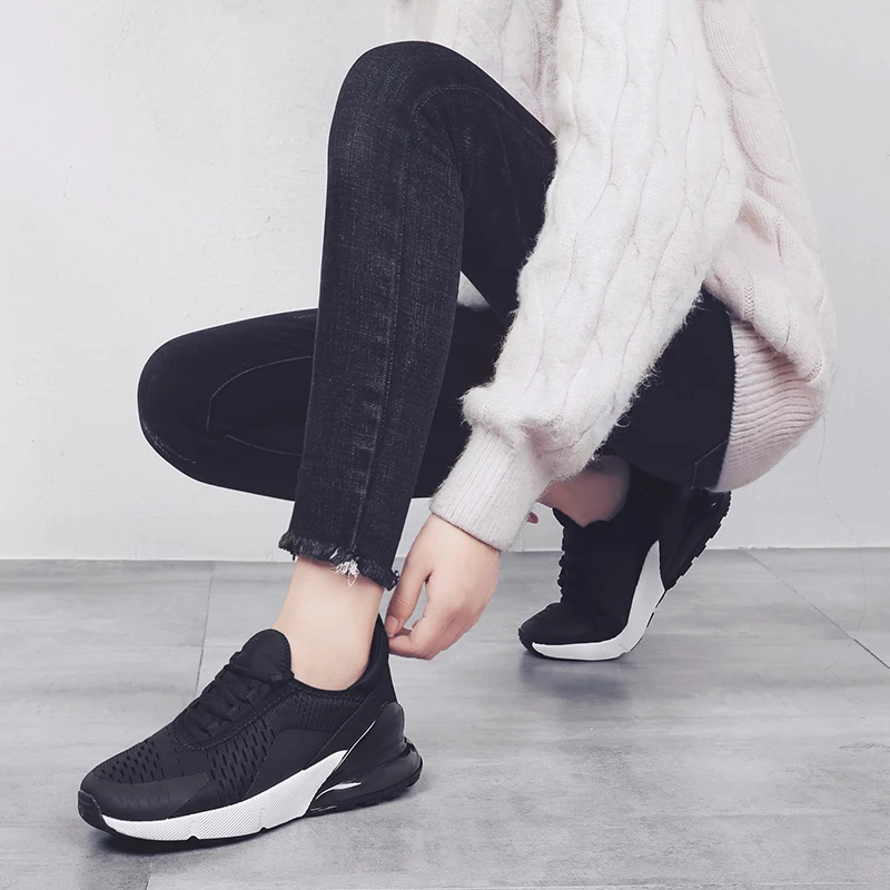 

POOLOOP Spring Women Flats Shoes fashion summer women sneakers mesh breathable tenis feminino female shoes Women walking Shoes