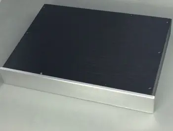 

B-016 CNC All Aluminum Cabinet Chassis Case Box for DIY Audio Power Amplifier 430mm*62mm*308mm 430*62*308mm