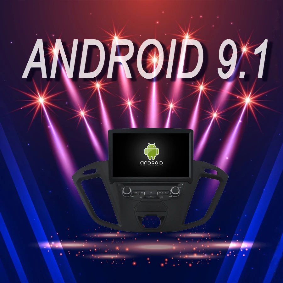 

OTOJETA Brand Car Android 9.1 Multimedia Player for FORD TOURNEO Transit Custom 2016 Navigation Device with Camera Aux bluetooth