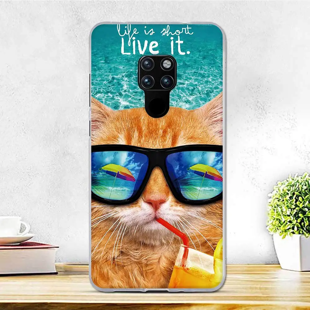 Чехол чехол для смартфона Huawei Mate 20 крышка Mate20 6 53 &quot Мягкая силиконовая задняя ТПУ
