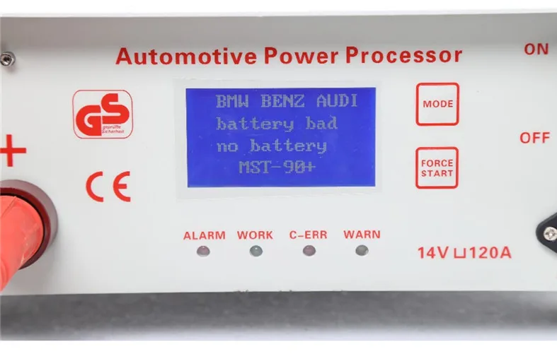 MST90+ Intelligent Battery Charger 14V120A Auto Car ECU Programming