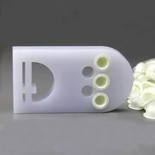 1 шт. кристалл чернил подстаканники пигмент стойки постоянный Макияж пигмент Чашки держатель для Pro силикона пигмент Чашки Цвет палитры