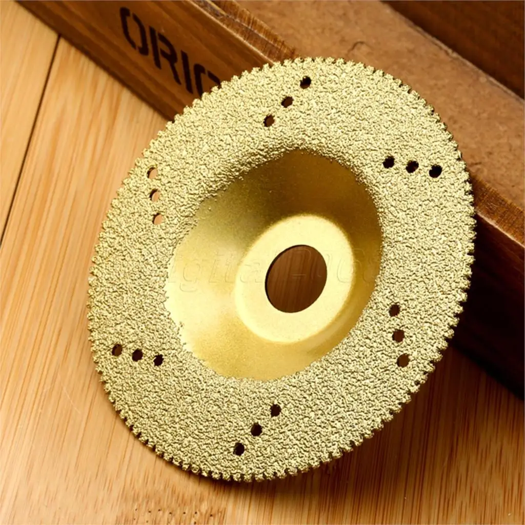 Good Quality 100mm Diamond Coated Cutting Disc Saw Blade 16mm Inner