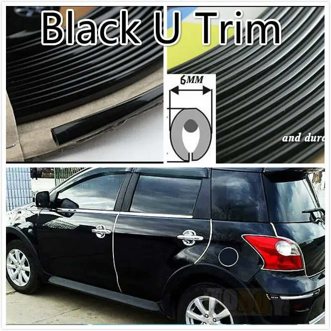 1roll 15Meter Molding Trim Grille Impact 6mm Interior Exterior ... 1roll 15Meter Molding Trim Grille Impact 6mm Interior Exterior ...