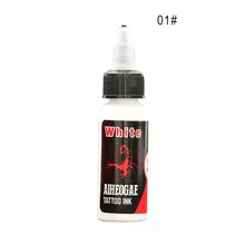 Aiheogae тату пигмент татуировки чернила Профессиональные татуировки высококачественные чернила 30 мл/1 унции основные пигмент цвета