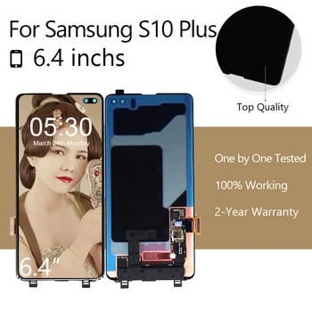 

Original LCD for SAMSUNG for Galaxy S10 Plus LCD G9750 Display Touch Screen Digitizer for Samsung S10 Plus Screen Free Shipping